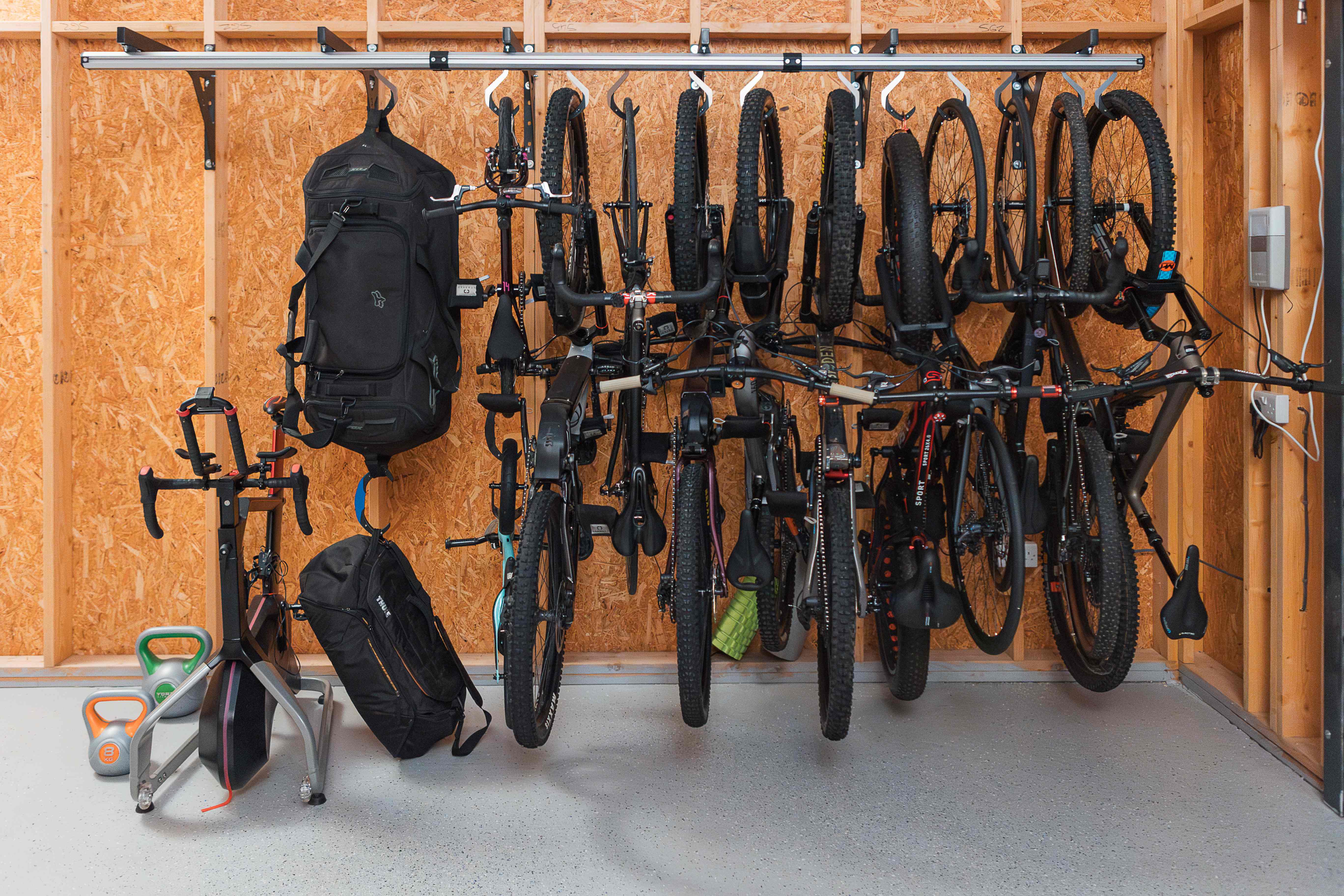 Bike Rack, Bike Accessories, Wall Mount Bike Rack, Road Bike Wall Mount,  Bike Storage, Bike Organizer, Minimal Bike Wall Hanger, Fat Bike -   Hong Kong
